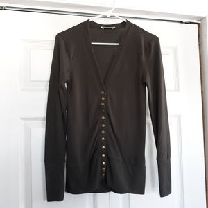 Zenana Button up sweater